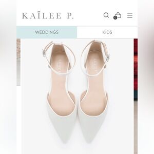 Kailee P Bella Bridal Flats